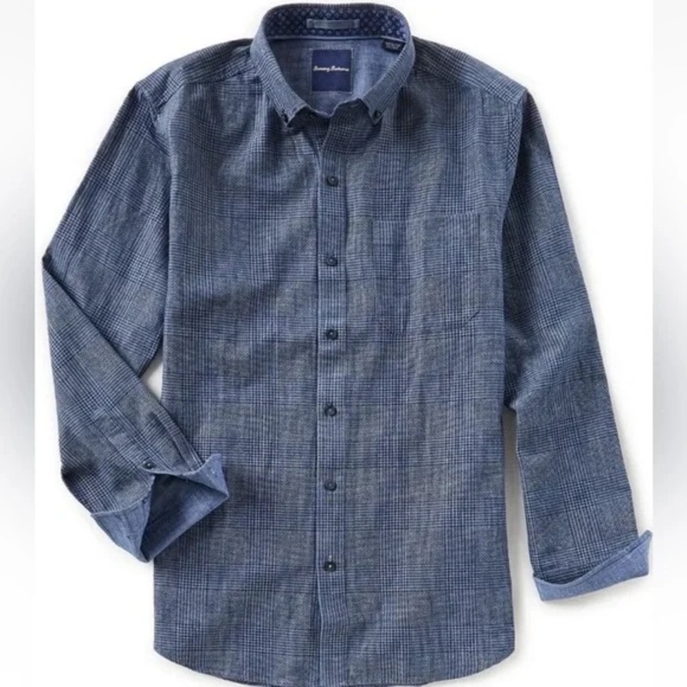 Men’s Tommy Bahama Almeria Chambray Button Up Size XLarge